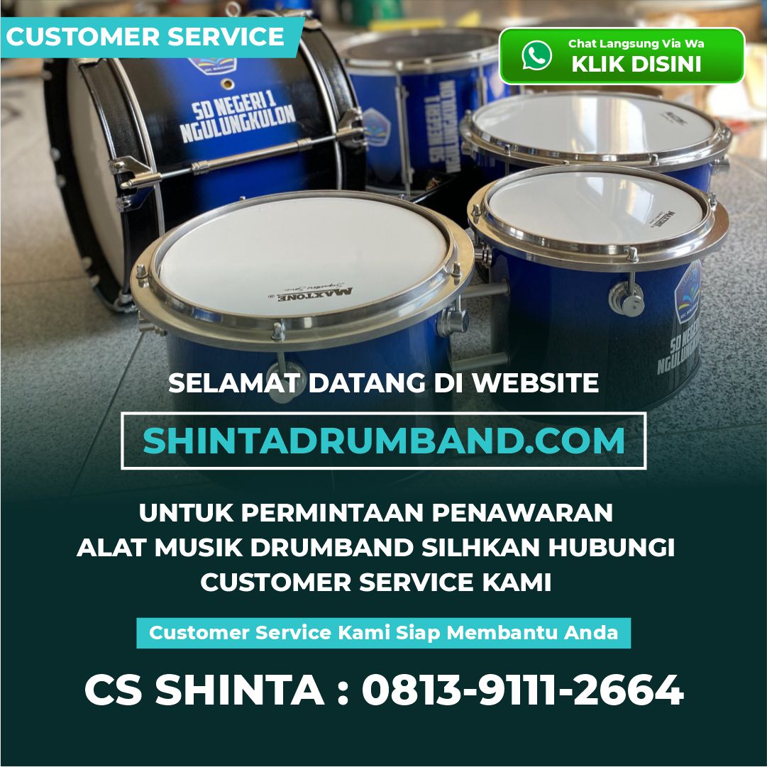 Jual Alat drumband dibontang
